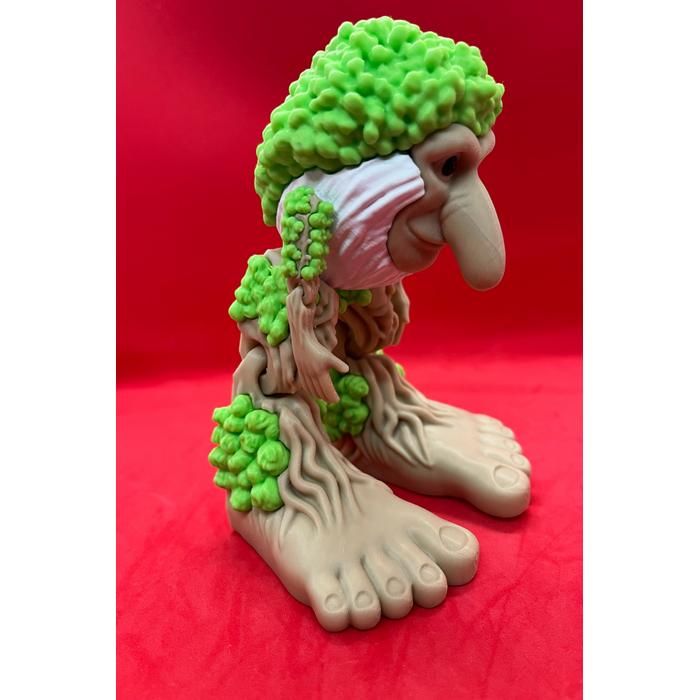 Brainrots Brr Brr Patabim Figürü Ağaç Temalı Figür