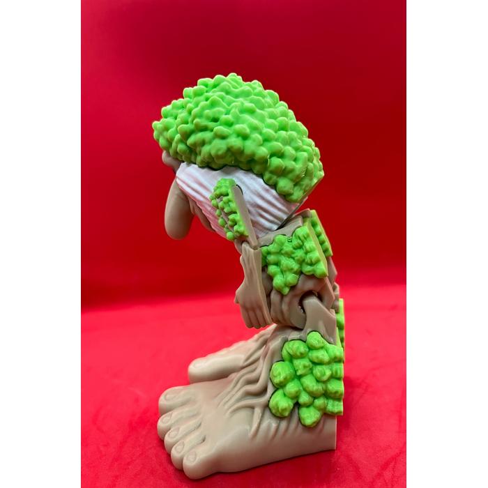 Brainrots Brr Brr Patabim Figürü Ağaç Temalı Figür