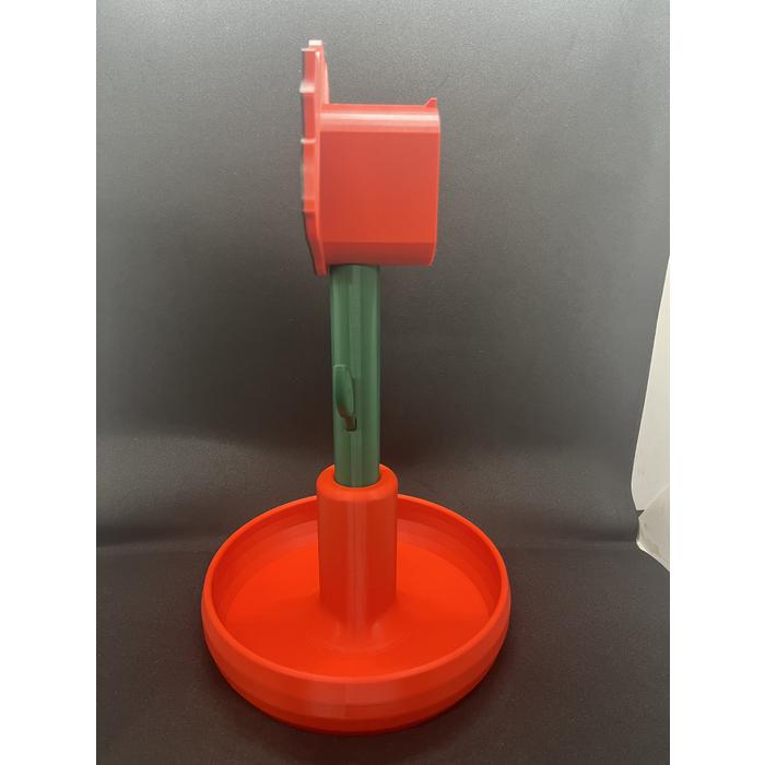 Gül Çiçeği Kulaklık Tutucu Stand Yayıncı Aksesuarı