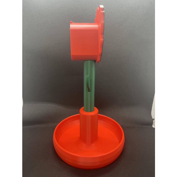 Gül Çiçeği Kulaklık Tutucu Stand Yayıncı Aksesuarı