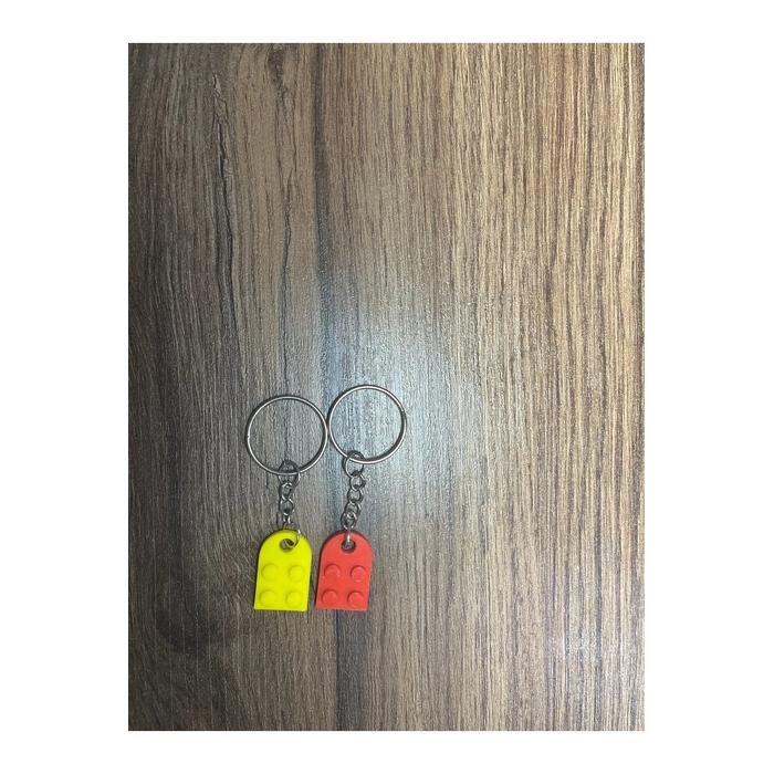 Lego Şeklinde Çift Anahtarlığı