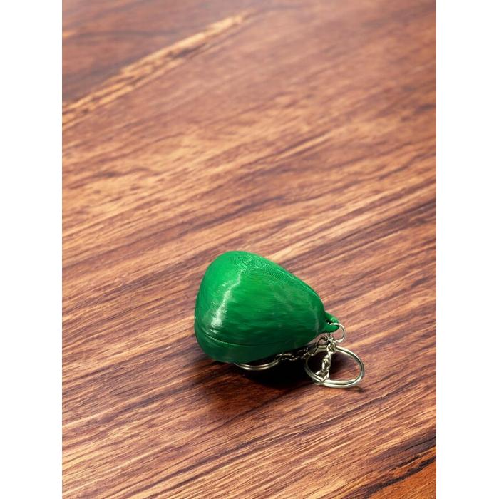 Sevimli Avokado Çift Anahtarlığı