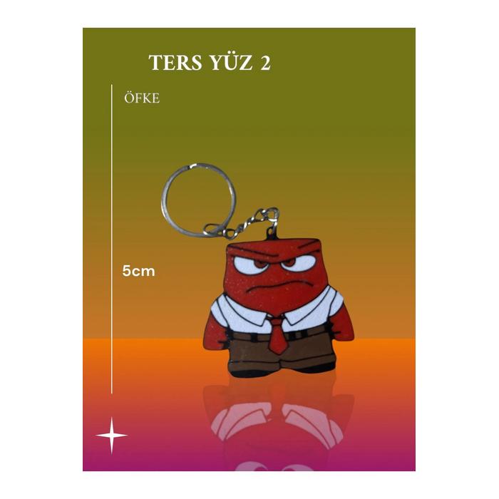 Ters Yüz 2 Öfke Anahtarlık