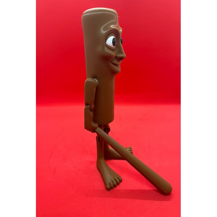 Tung Tung Tung Sahur - Brainrot Karakteri Figürü 20cm